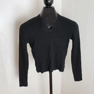 3/25 City silk long sleeve top